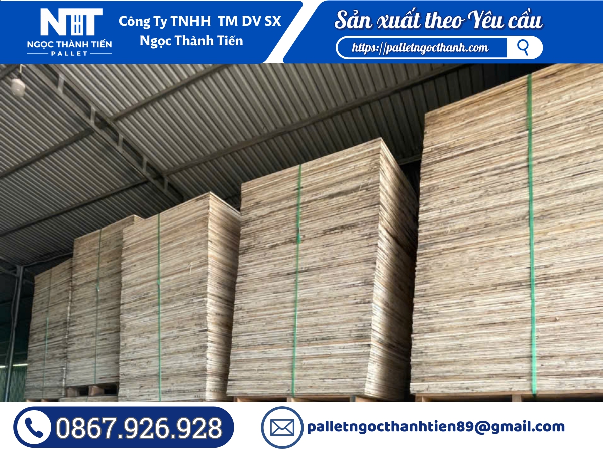 Ván ép gỗ - ván cũ đầy đủ kích thước