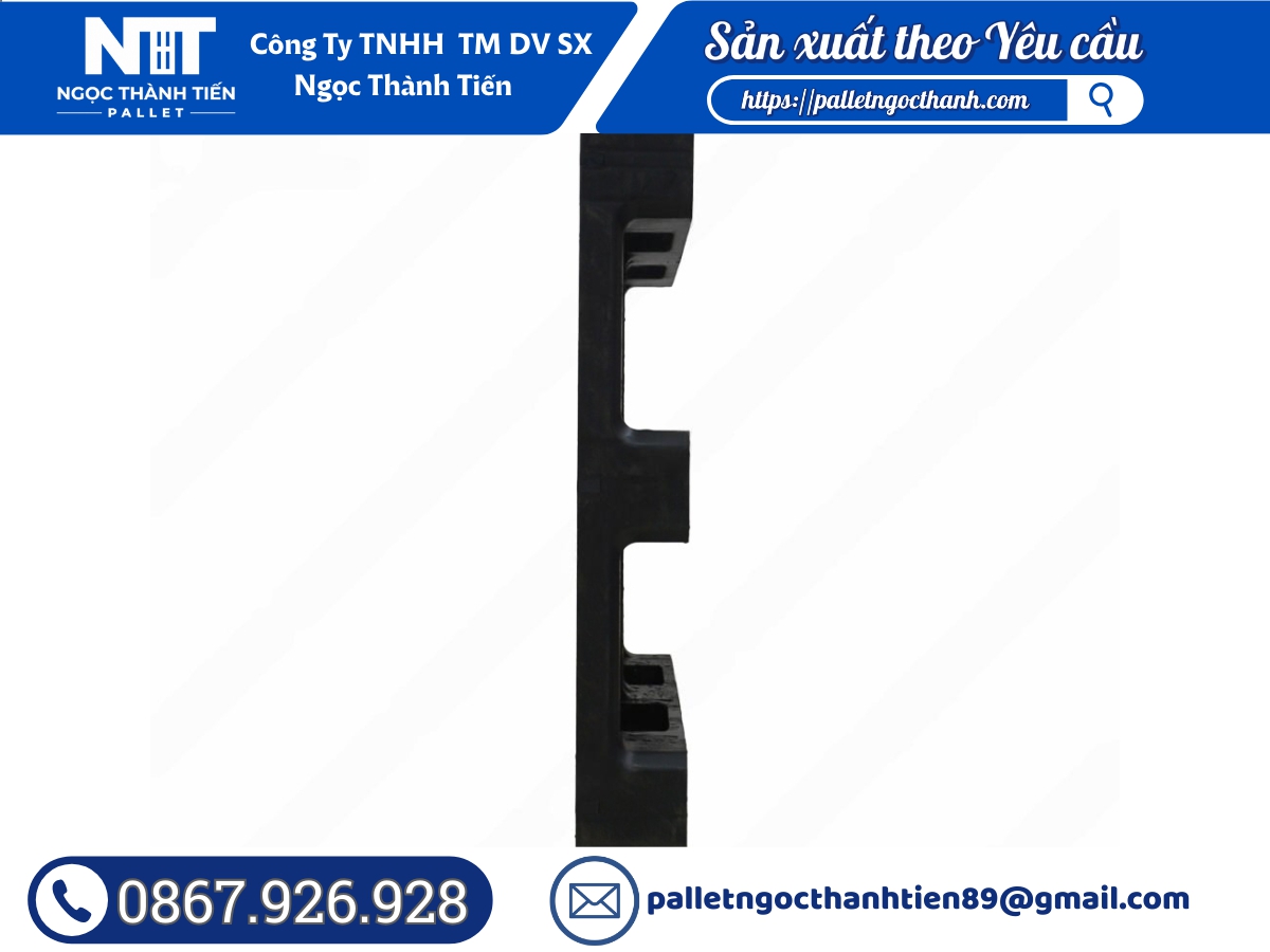 Pallet Nhựa Đen - PLNTTN01