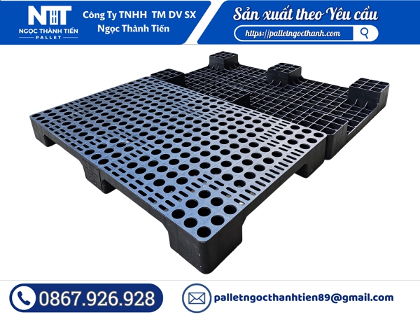 Pallet Nhựa Đen - PLNTTN01