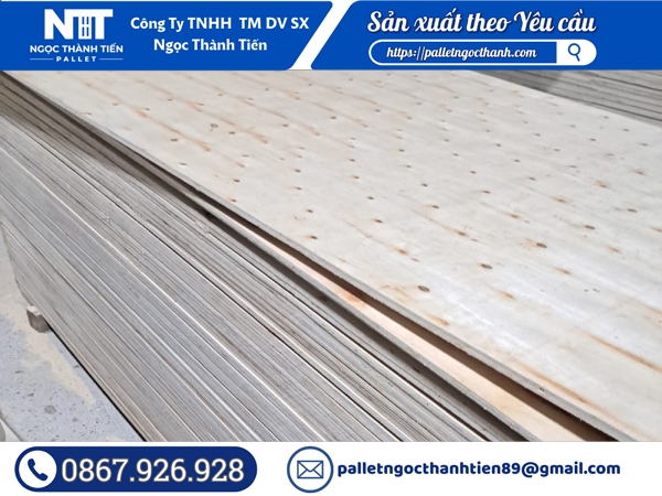 Ván ép gỗ - ván mới khổ 2m44 x 1m22 x 8mm