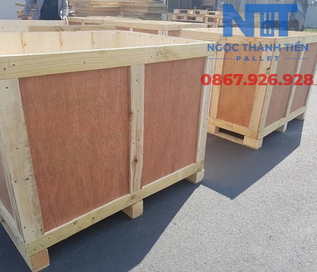 Pallet Thùng Gỗ Ván Ép Theo Yêu Cầu